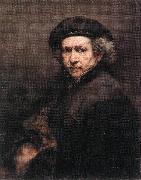 REMBRANDT Harmenszoon van Rijn Self-Portrait 88 oil on canvas